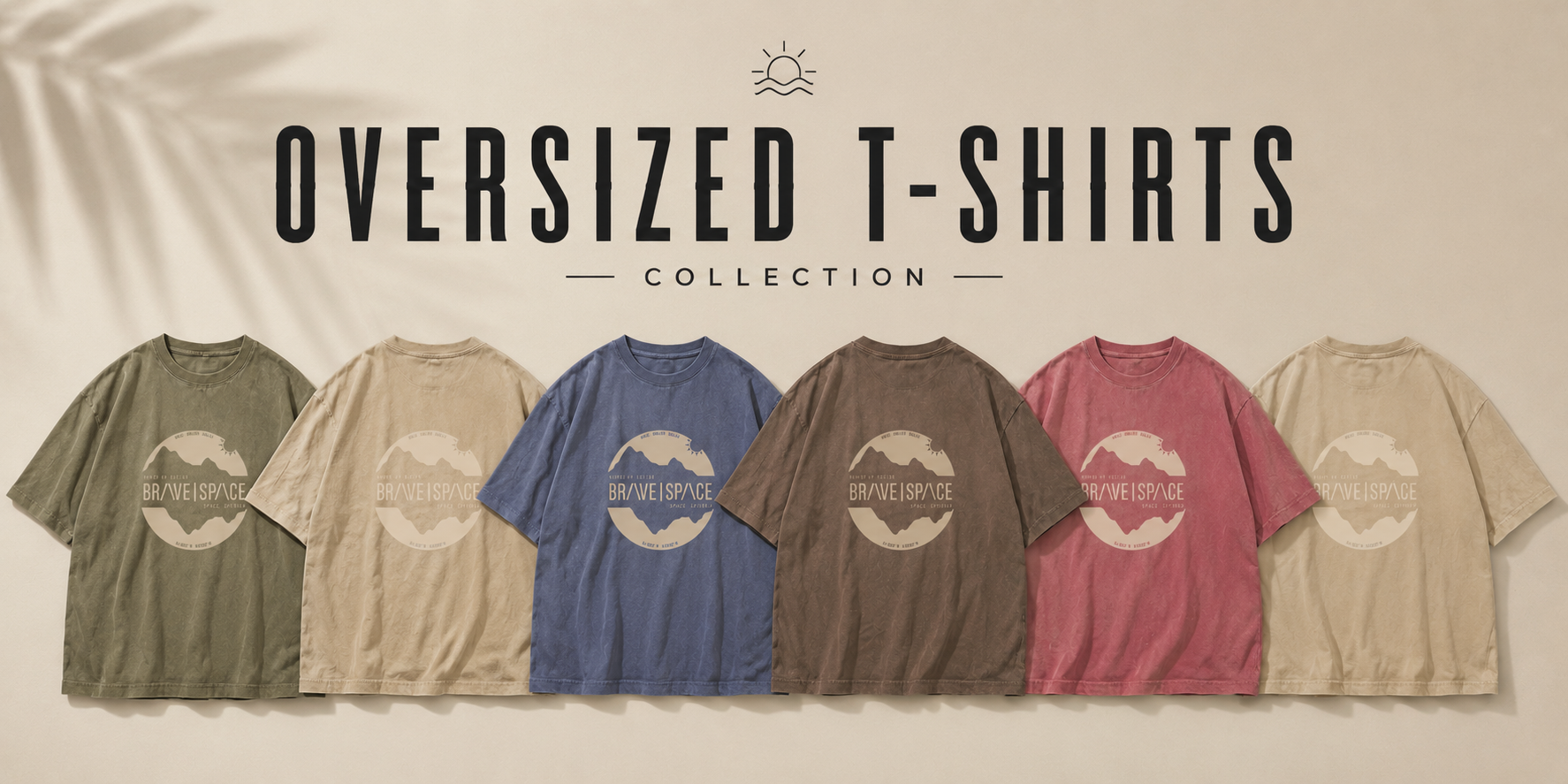 Brave Space Oversized T-Shirts