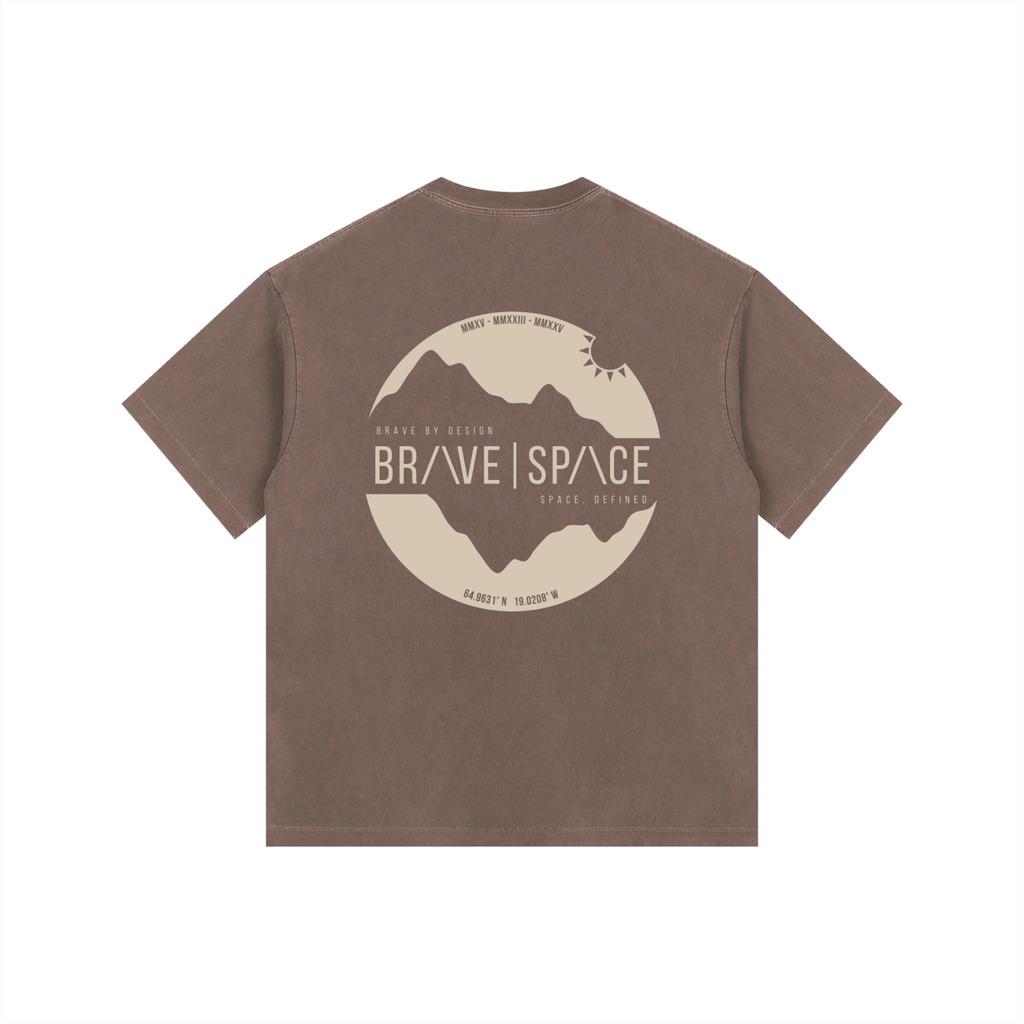 Heavyweight Oversized T-Shirt | The Foundation | Khaki.