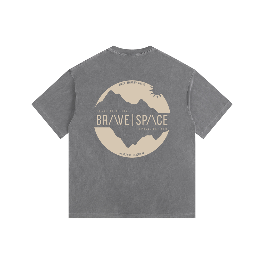 Heavyweight Oversized T-Shirt | The Foundation | Khaki.