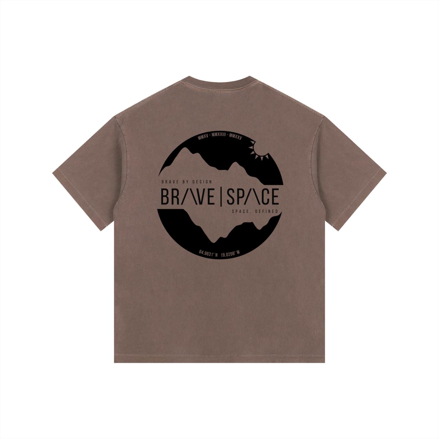 Heavyweight Oversized T-Shirt | The Foundation | Black.