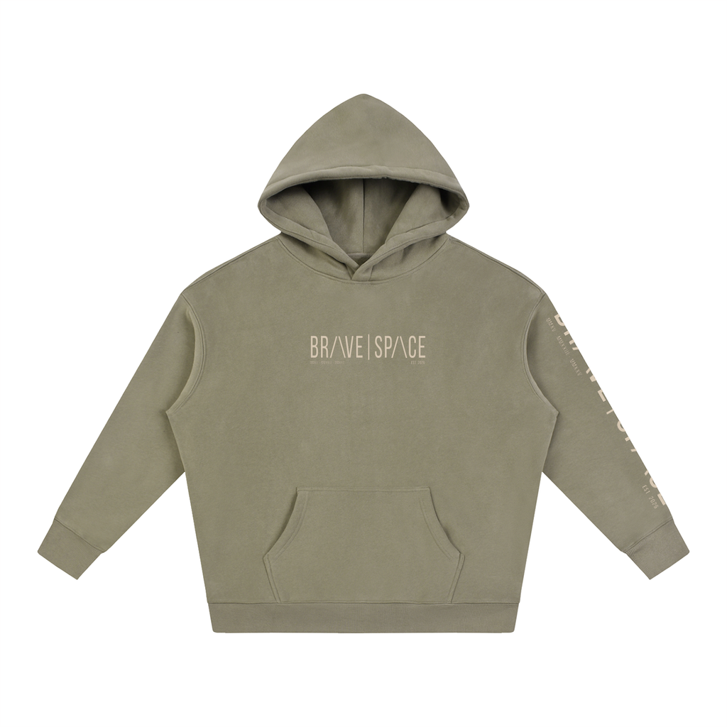 Heavyweight Oversized Hoodie | The Foundation  | Khaki.