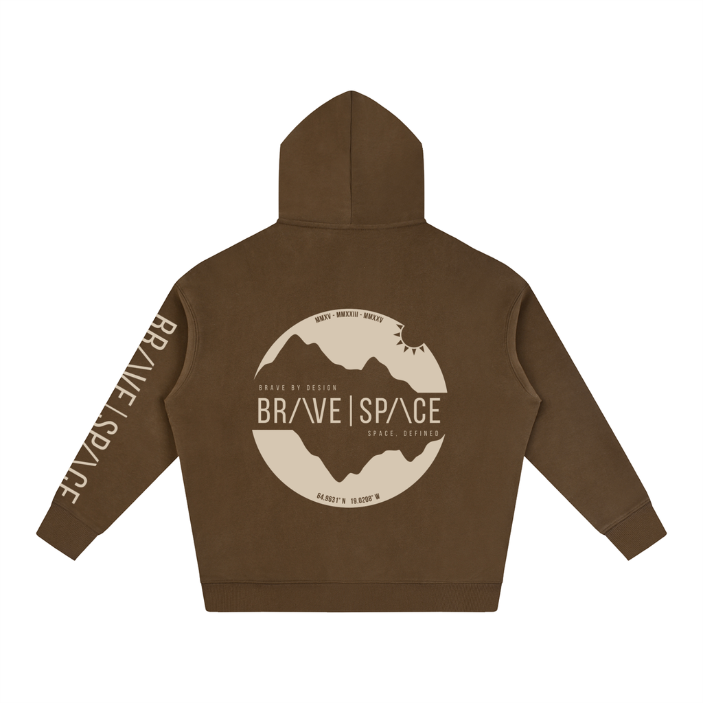 Heavyweight Oversized Hoodie | The Foundation  | Khaki.