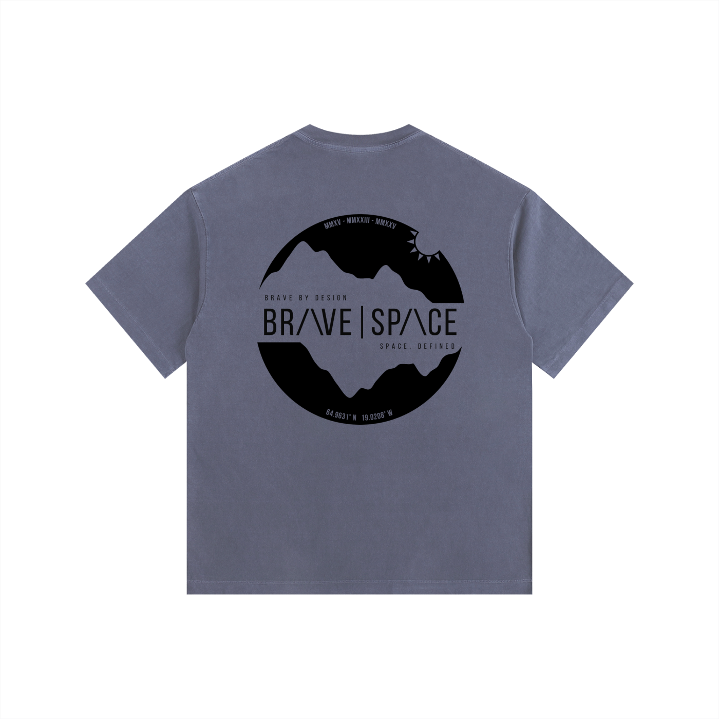 Heavyweight Oversized T-Shirt | The Foundation | Black.