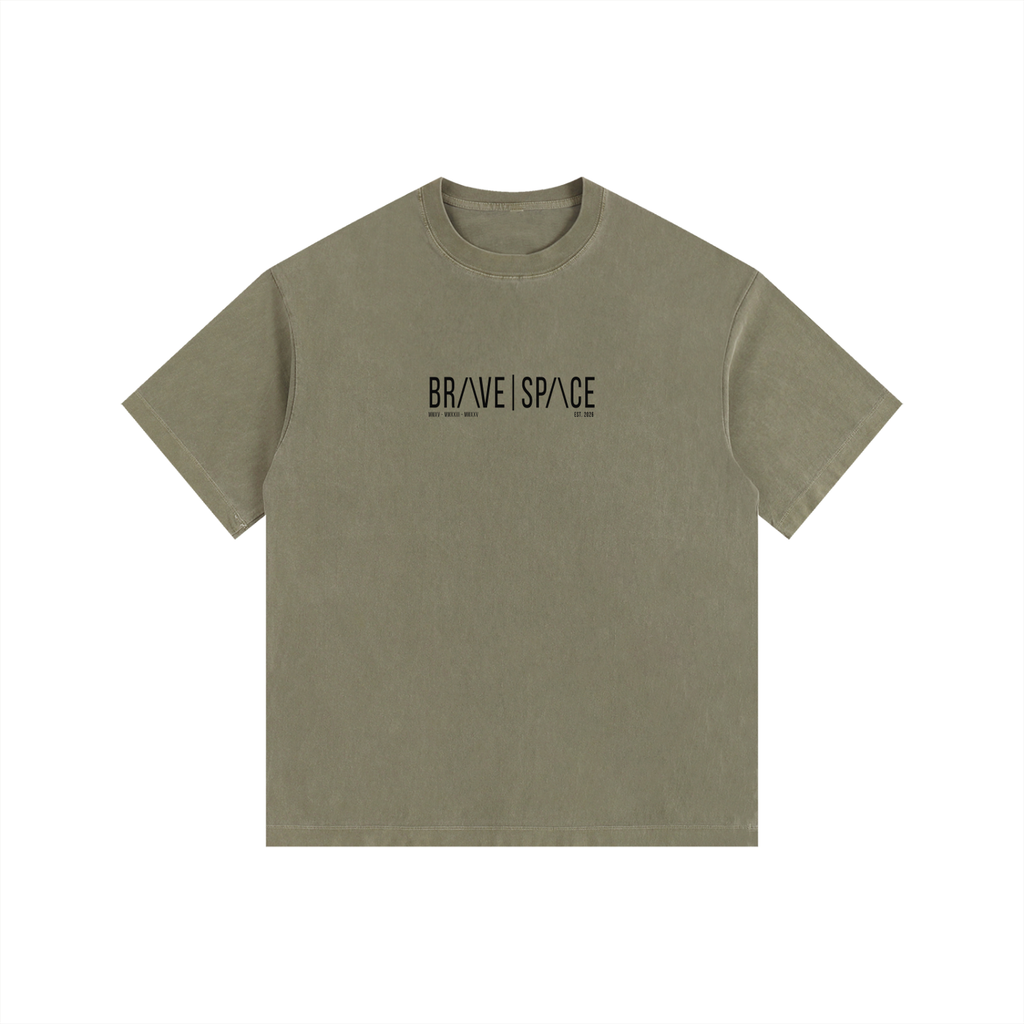 Heavyweight Oversized T-Shirt | The Foundation | Black.