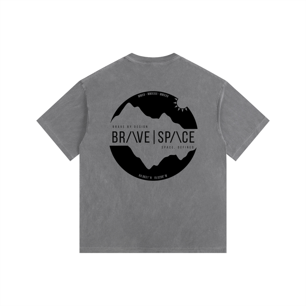 Heavyweight Oversized T-Shirt | The Foundation | Black.