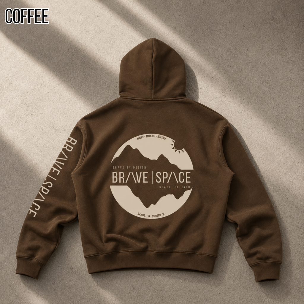 Heavyweight Oversized Hoodie | The Foundation  | Khaki.