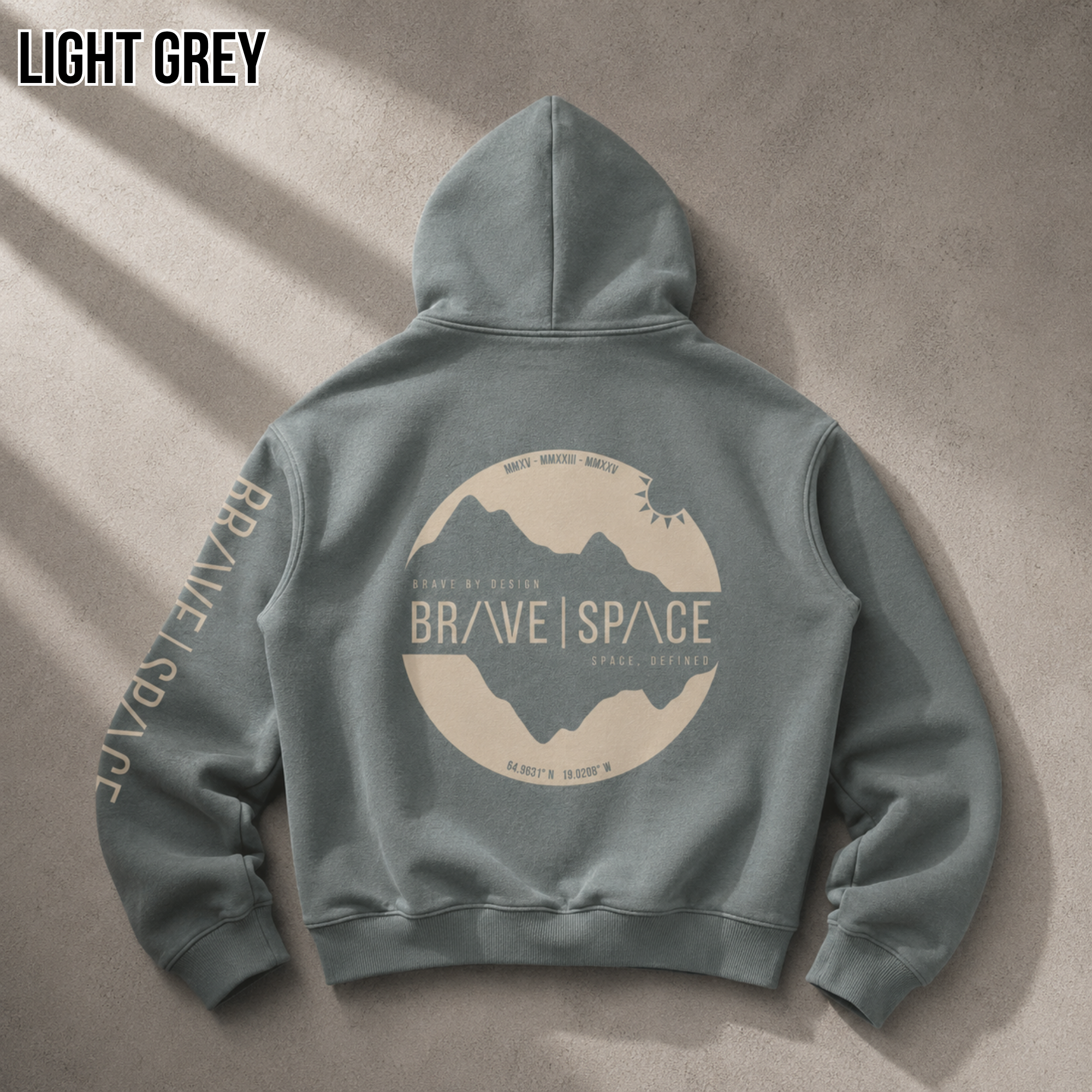 Heavyweight Oversized Hoodie | The Foundation  | Khaki.