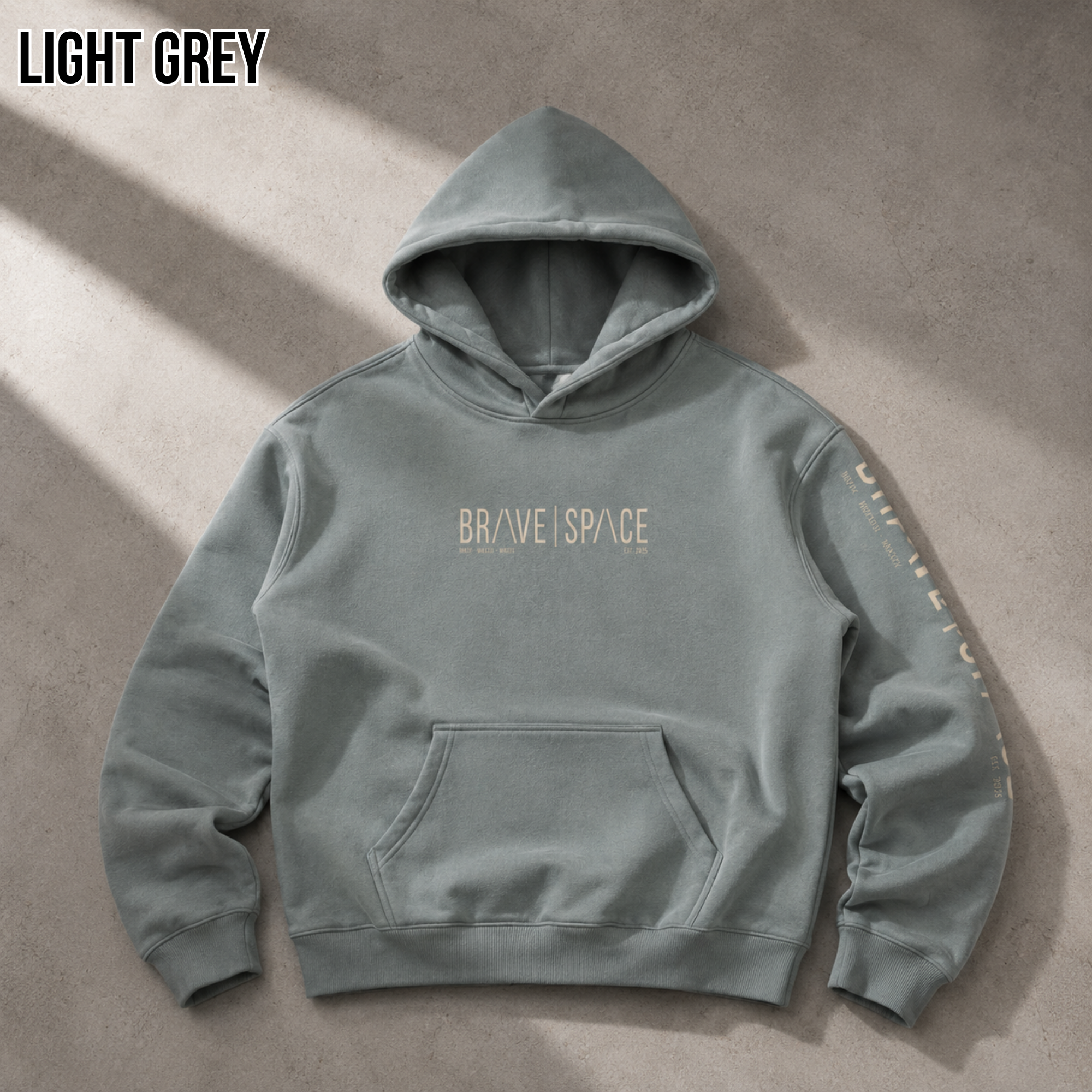 Heavyweight Oversized Hoodie | The Foundation  | Khaki.