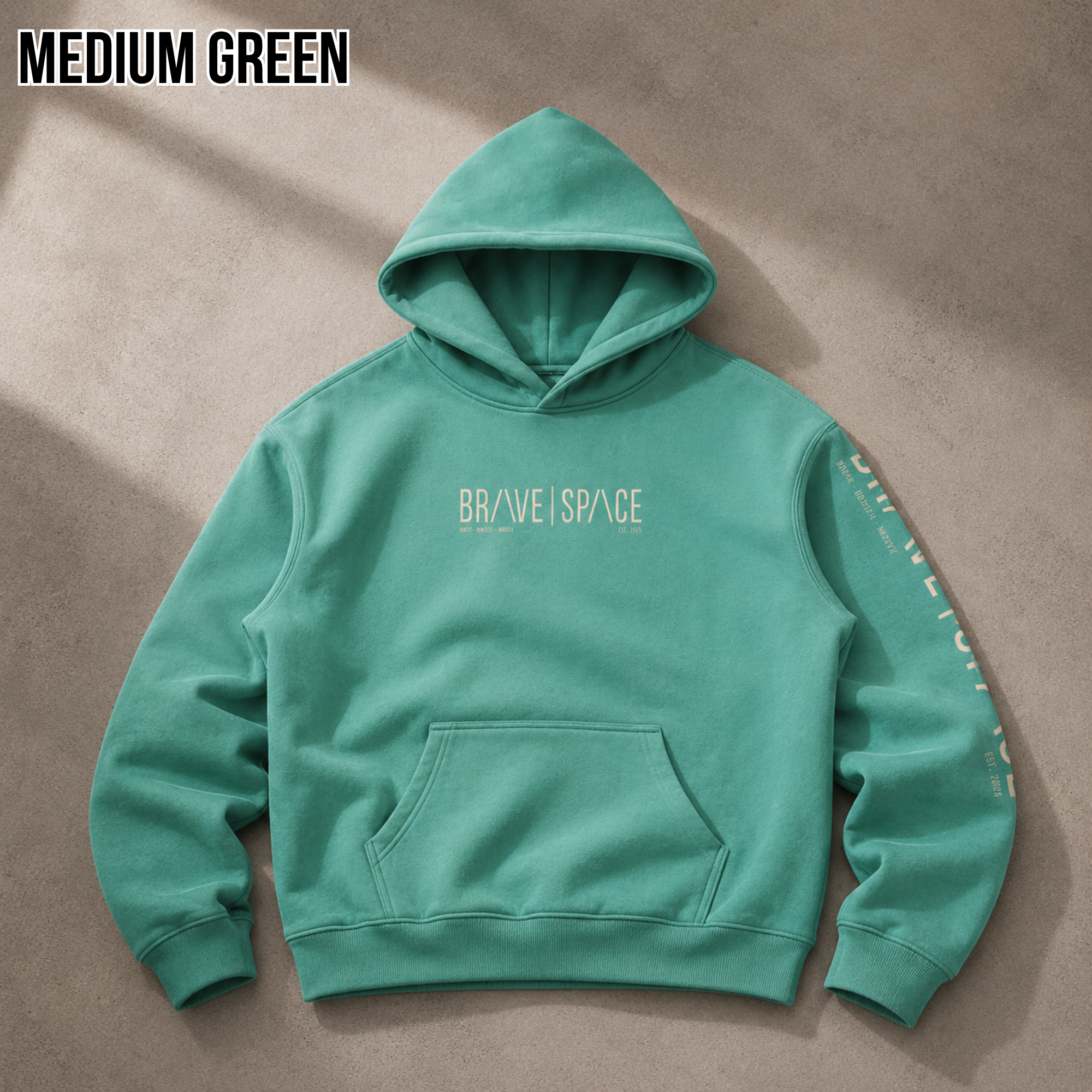 Heavyweight Oversized Hoodie | The Foundation  | Khaki.