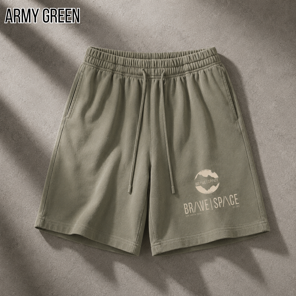 Premium Loose Fit Shorts | The Foundation | Khaki.