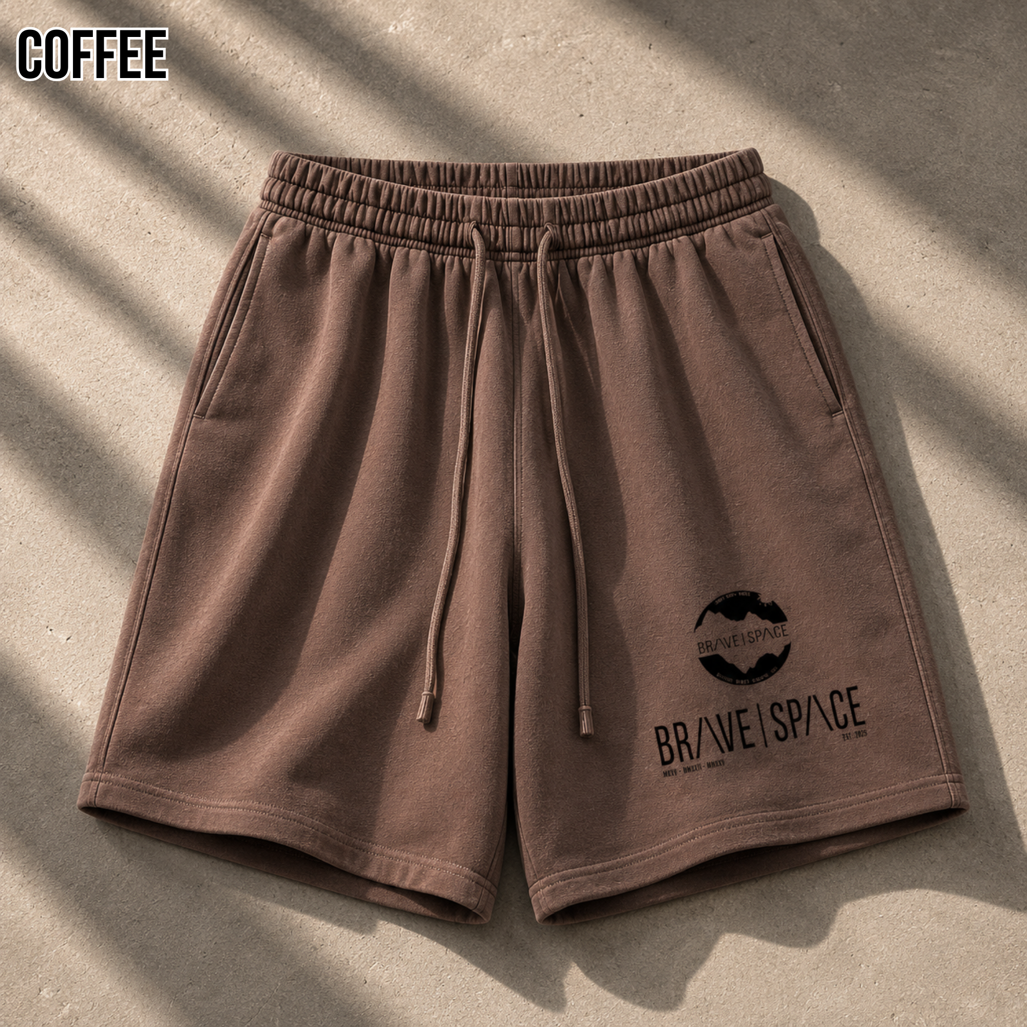 Premium Loose Fit Shorts | The Foundation | Black.