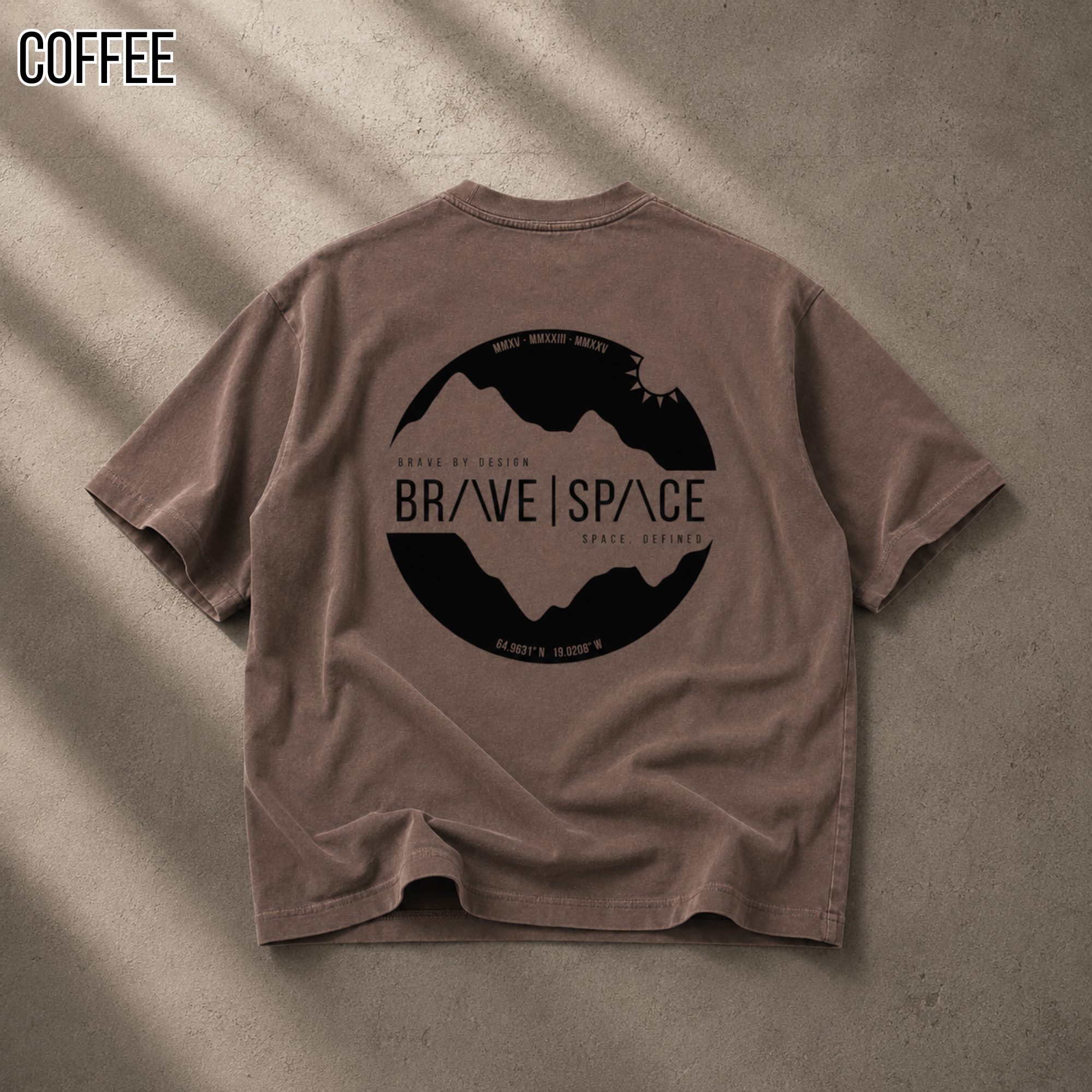 Heavyweight Oversized T-Shirt | The Foundation | Black.