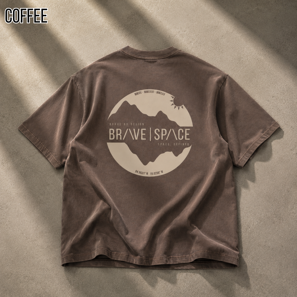 Heavyweight Oversized T-Shirt | The Foundation | Khaki.