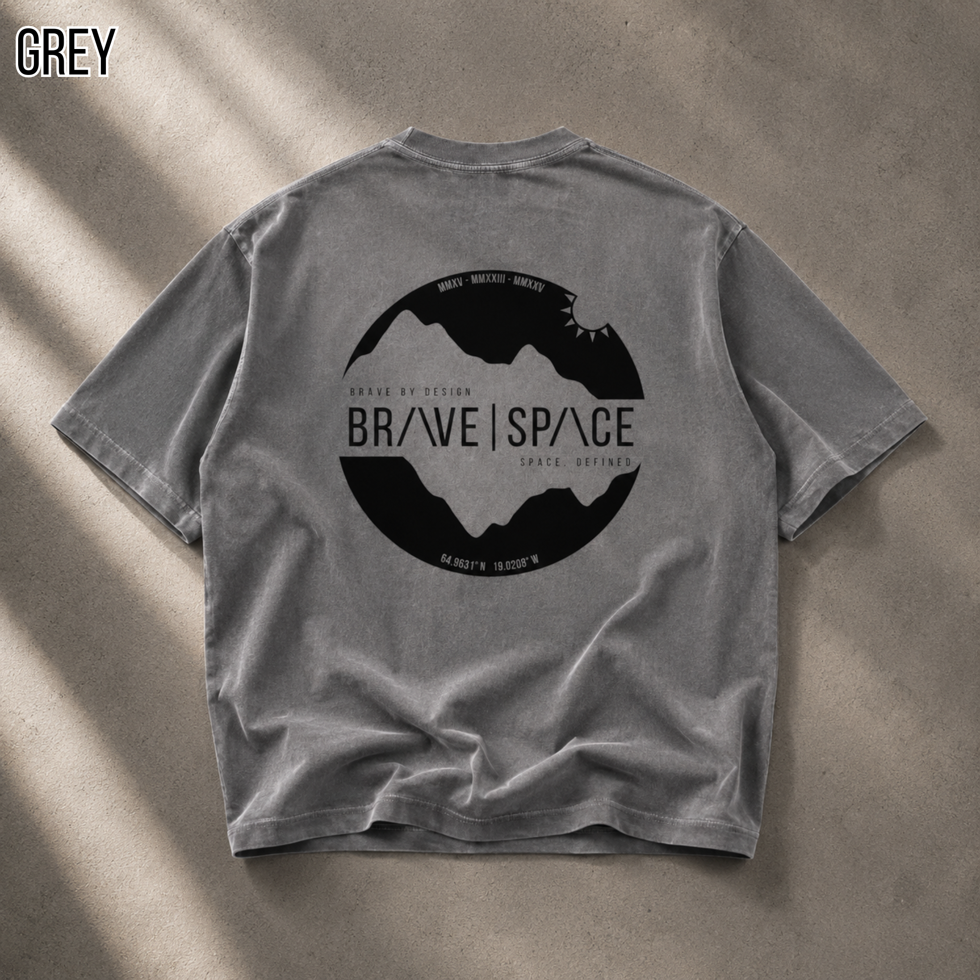 Heavyweight Oversized T-Shirt | The Foundation | Black.