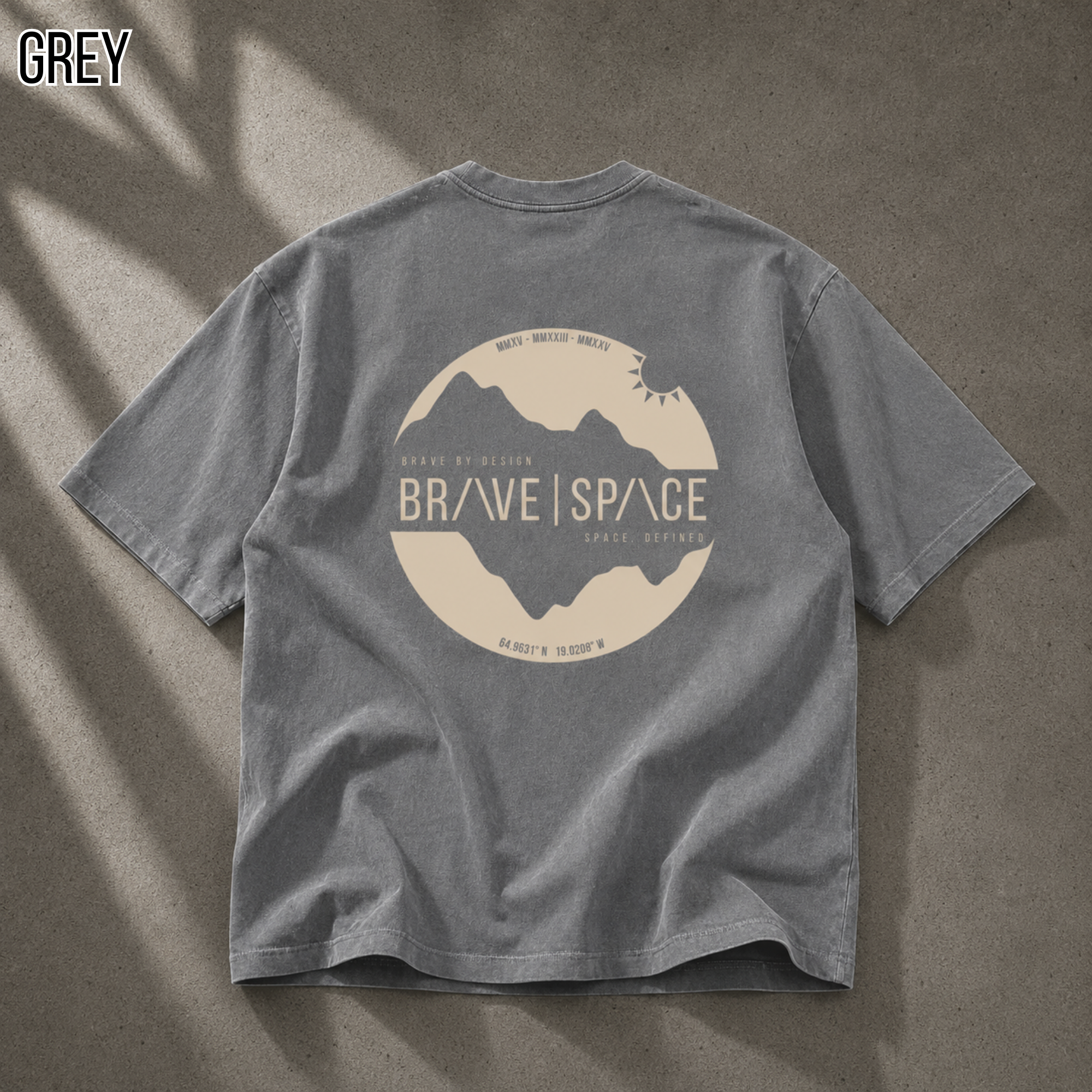 Heavyweight Oversized T-Shirt | The Foundation | Khaki.