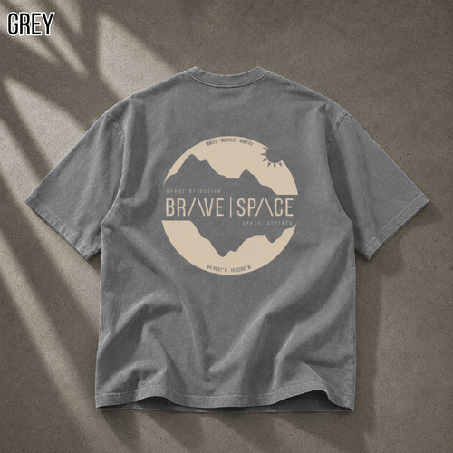 Heavyweight Oversized T-Shirt | The Foundation | Khaki.