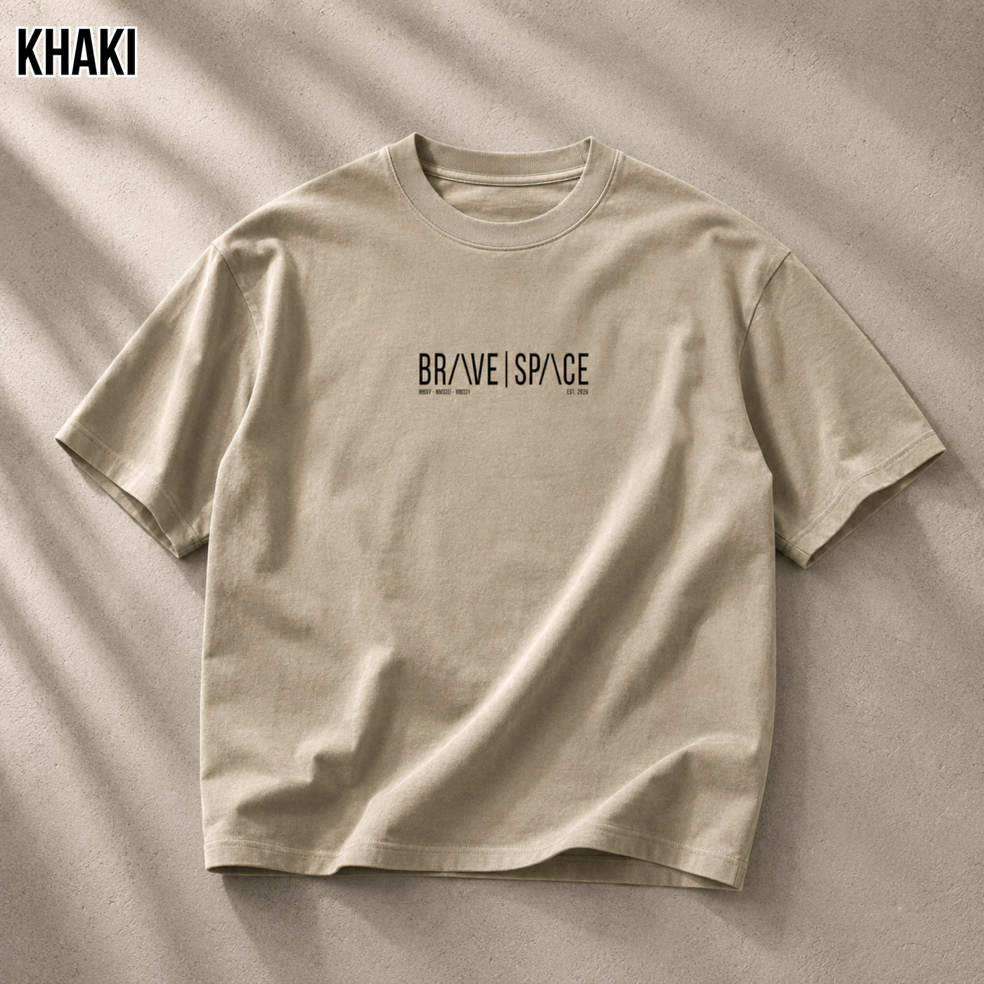 Heavyweight Oversized T-Shirt | The Foundation | Black.