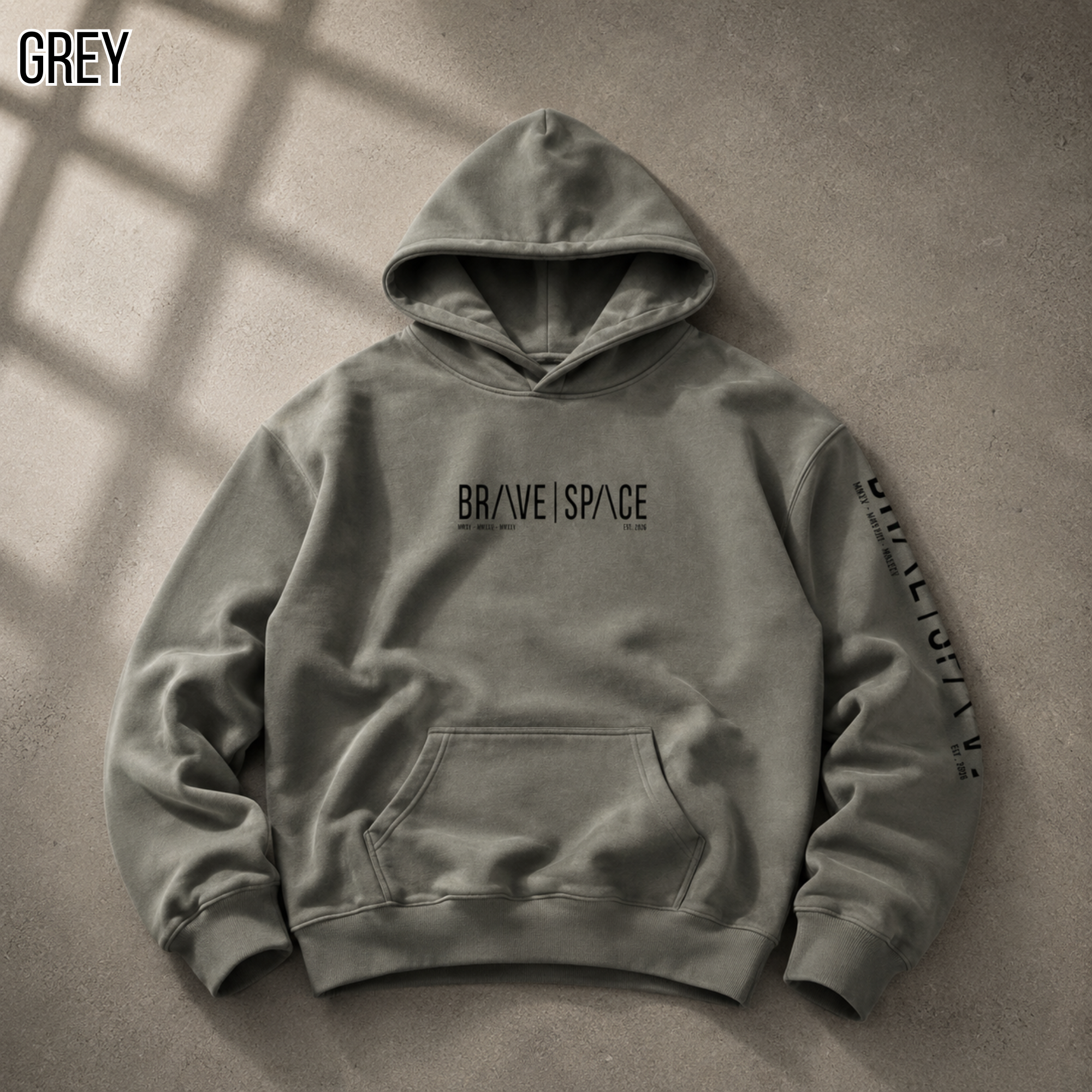 Heavyweight Oversized Hoodie | The Foundation  | Black