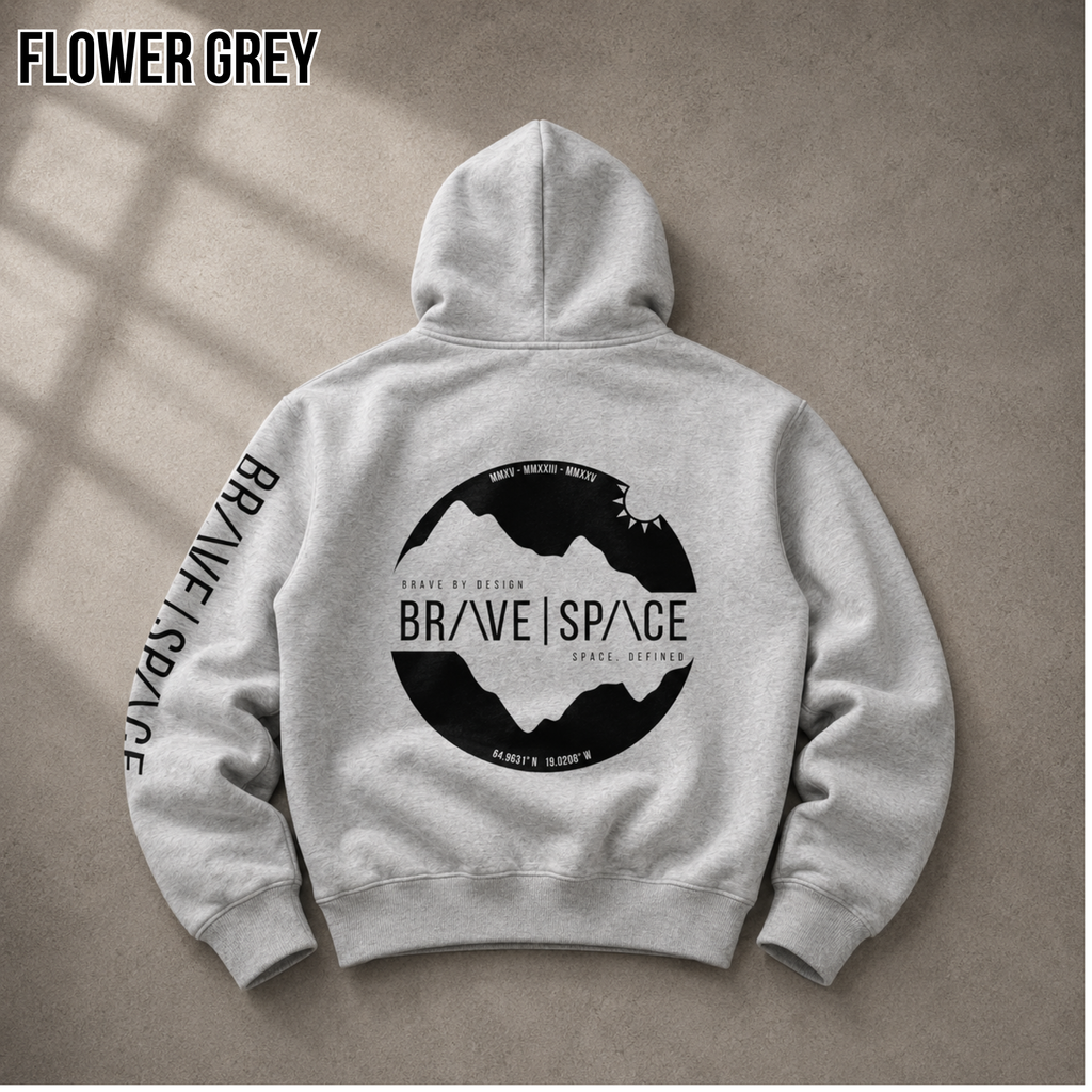 Heavyweight Oversized Hoodie | The Foundation  | Black