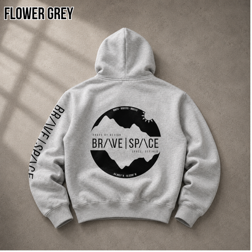 Heavyweight Oversized Hoodie | The Foundation  | Black