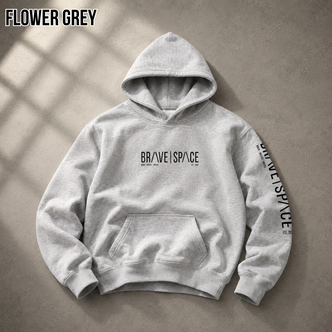 Heavyweight Oversized Hoodie | The Foundation  | Black