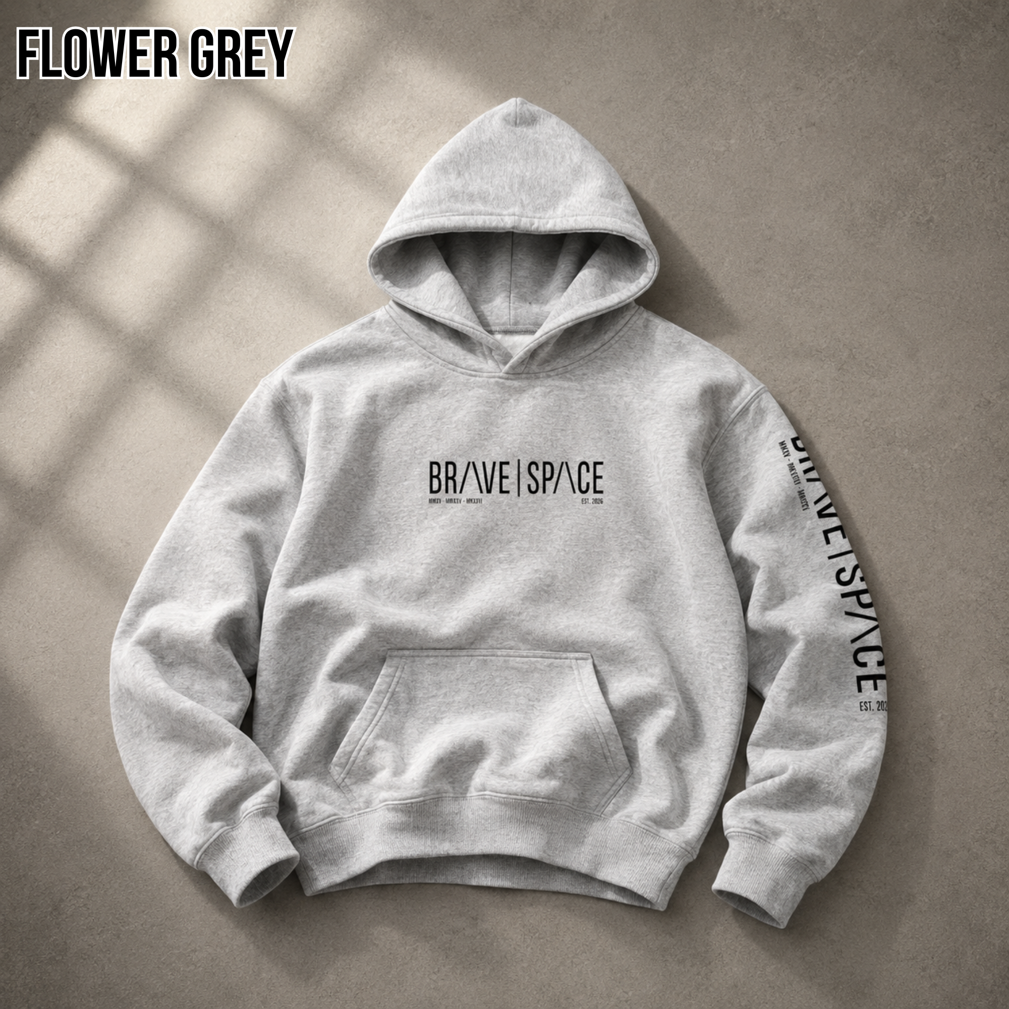 Heavyweight Oversized Hoodie | The Foundation  | Black