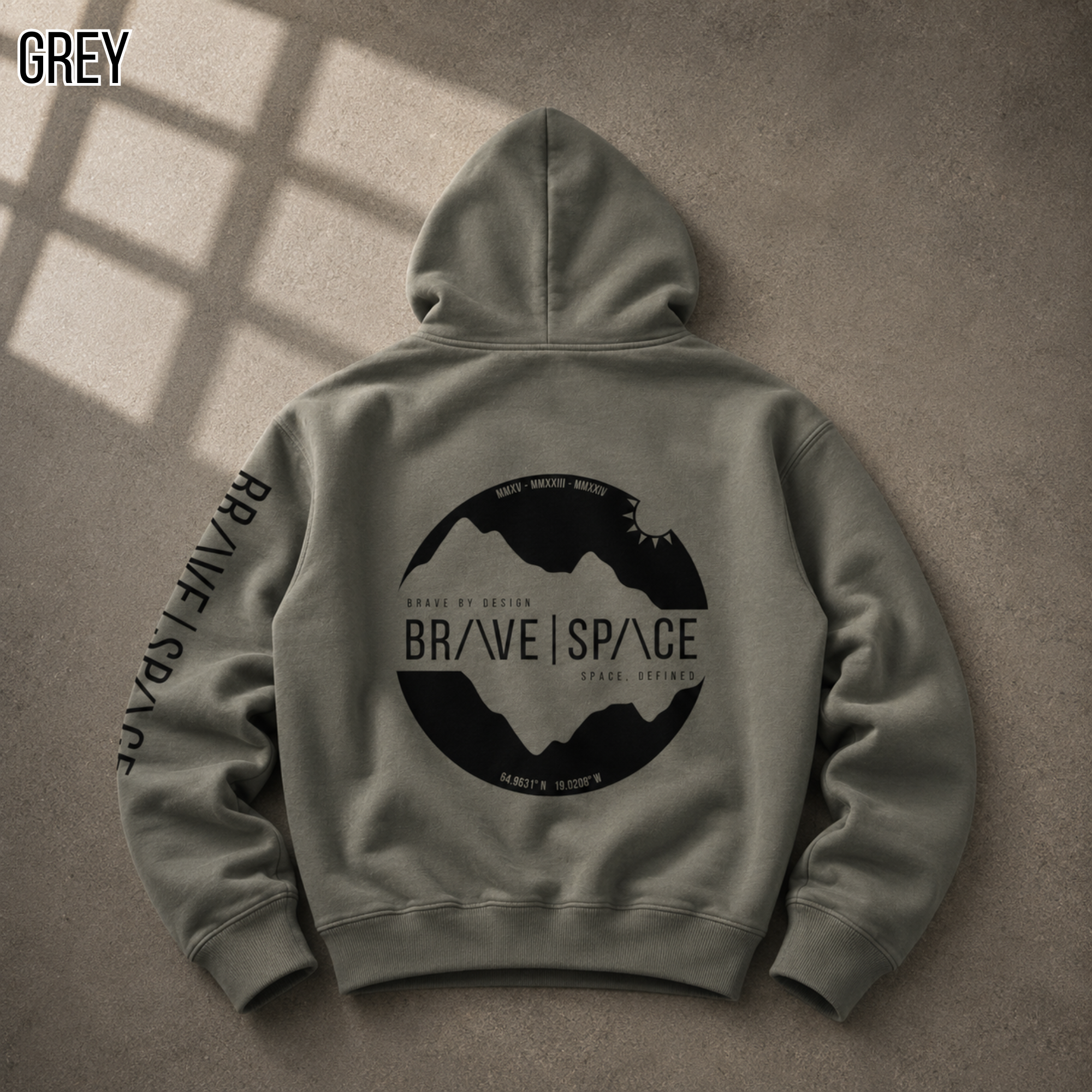 Heavyweight Oversized Hoodie | The Foundation  | Black