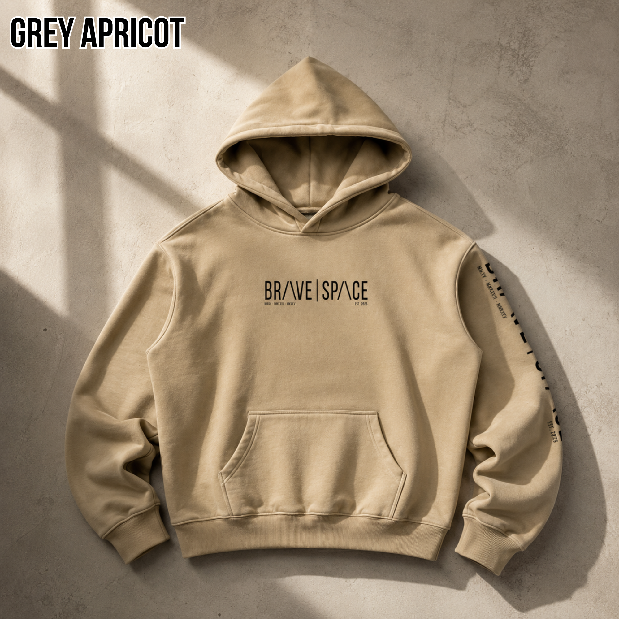 Heavyweight Oversized Hoodie | The Foundation  | Black
