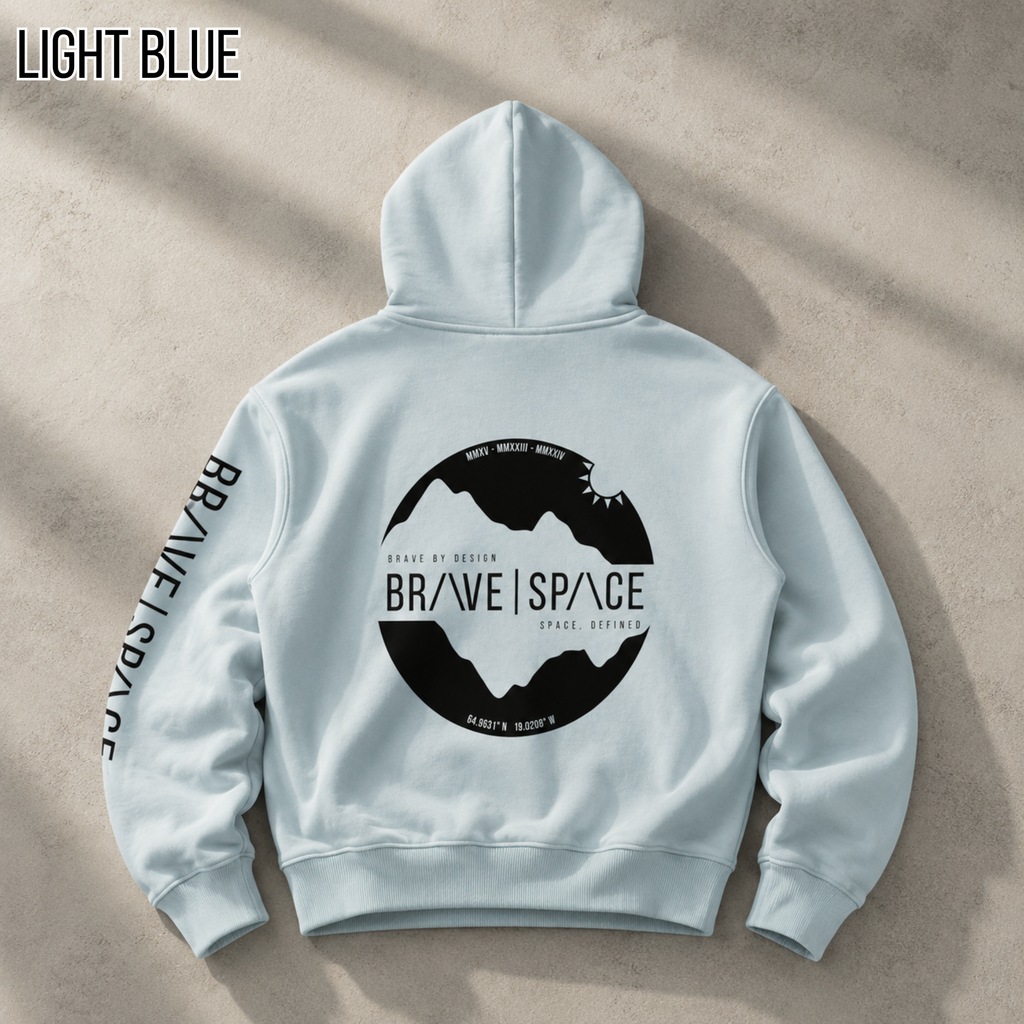 Heavyweight Oversized Hoodie | The Foundation  | Black