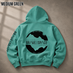 Heavyweight Oversized Hoodie | The Foundation  | Black