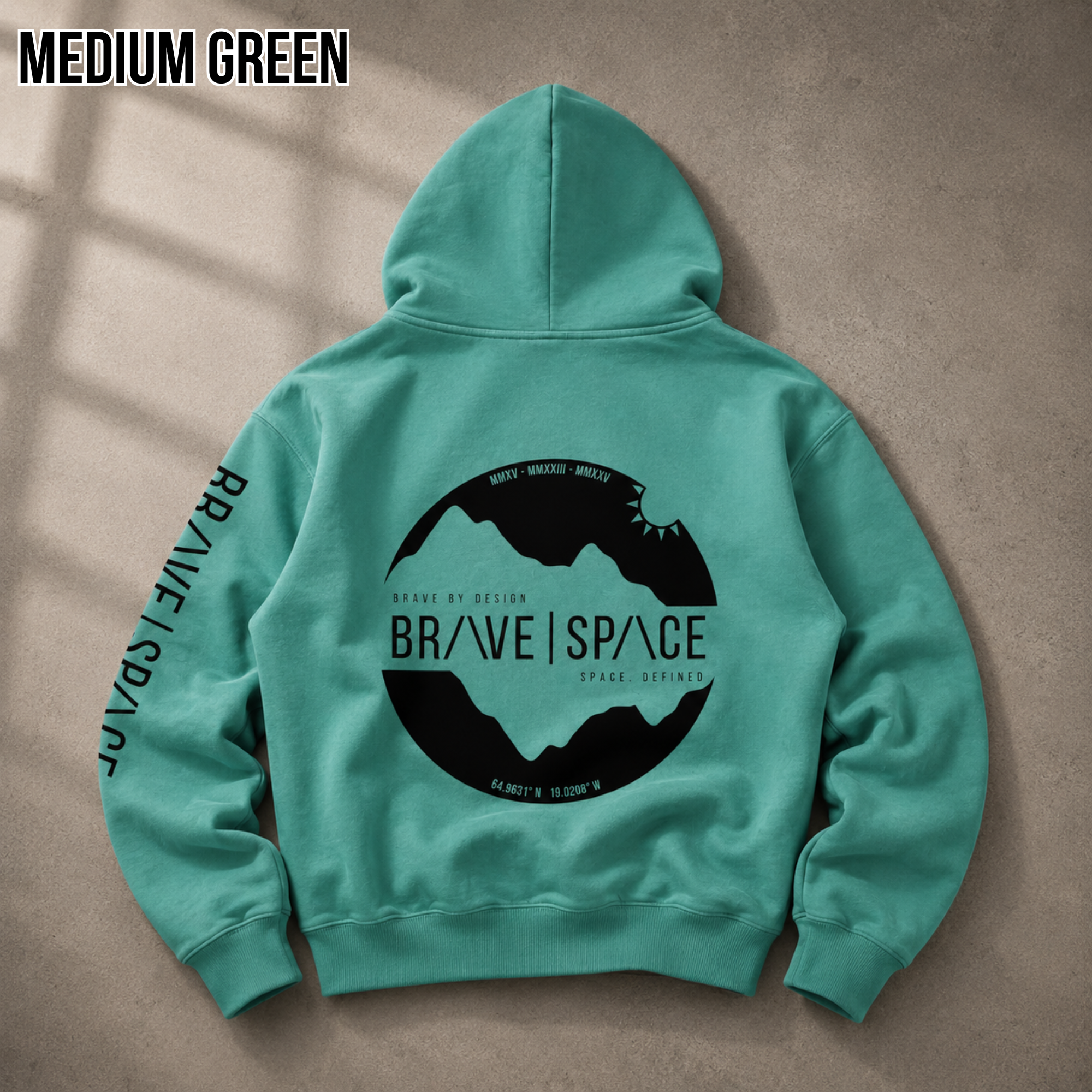 Heavyweight Oversized Hoodie | The Foundation  | Black