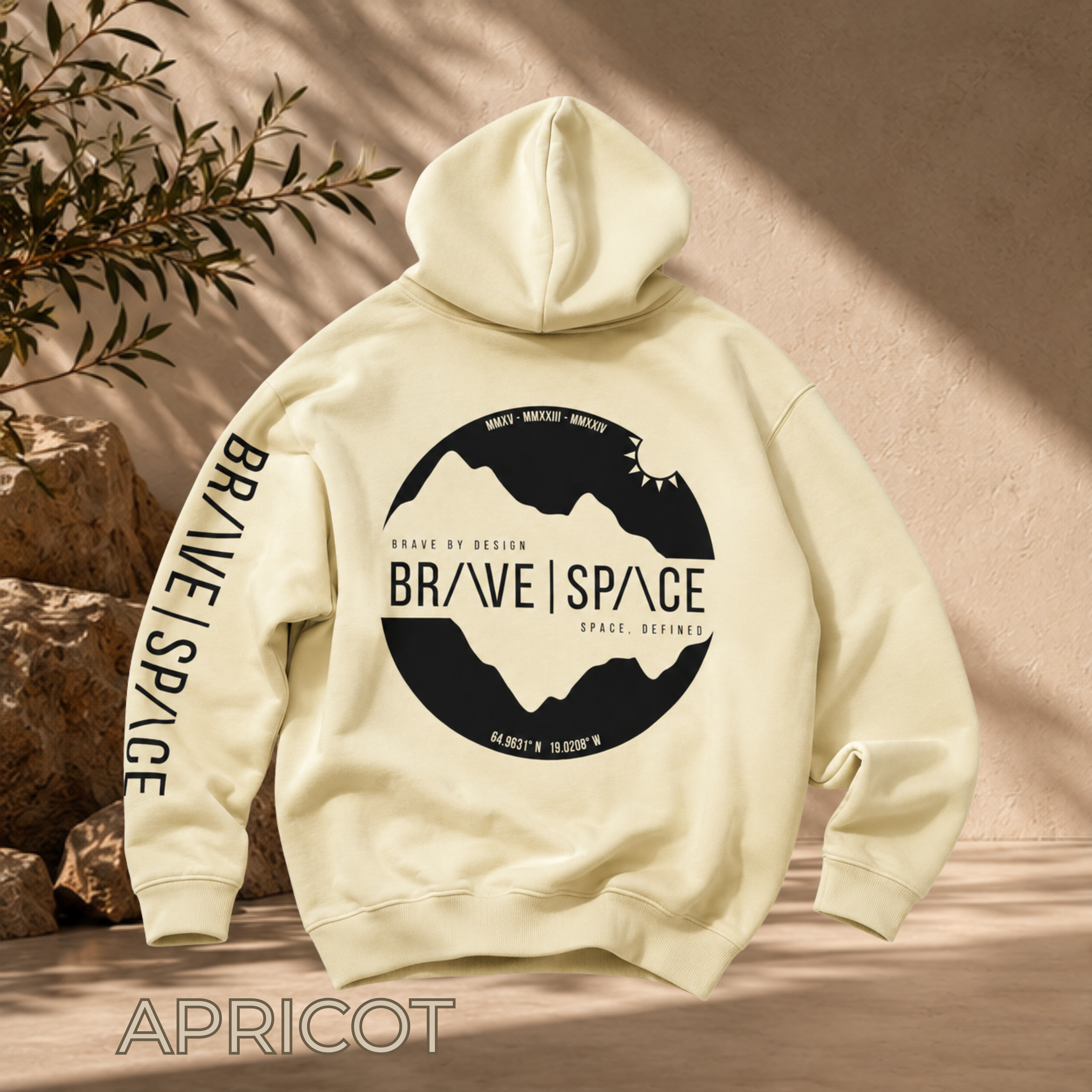 Heavyweight Oversized Hoodie | The Foundation  | Black.