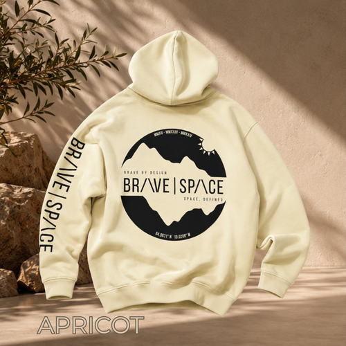 Heavyweight Oversized Hoodie | The Foundation  | Black.