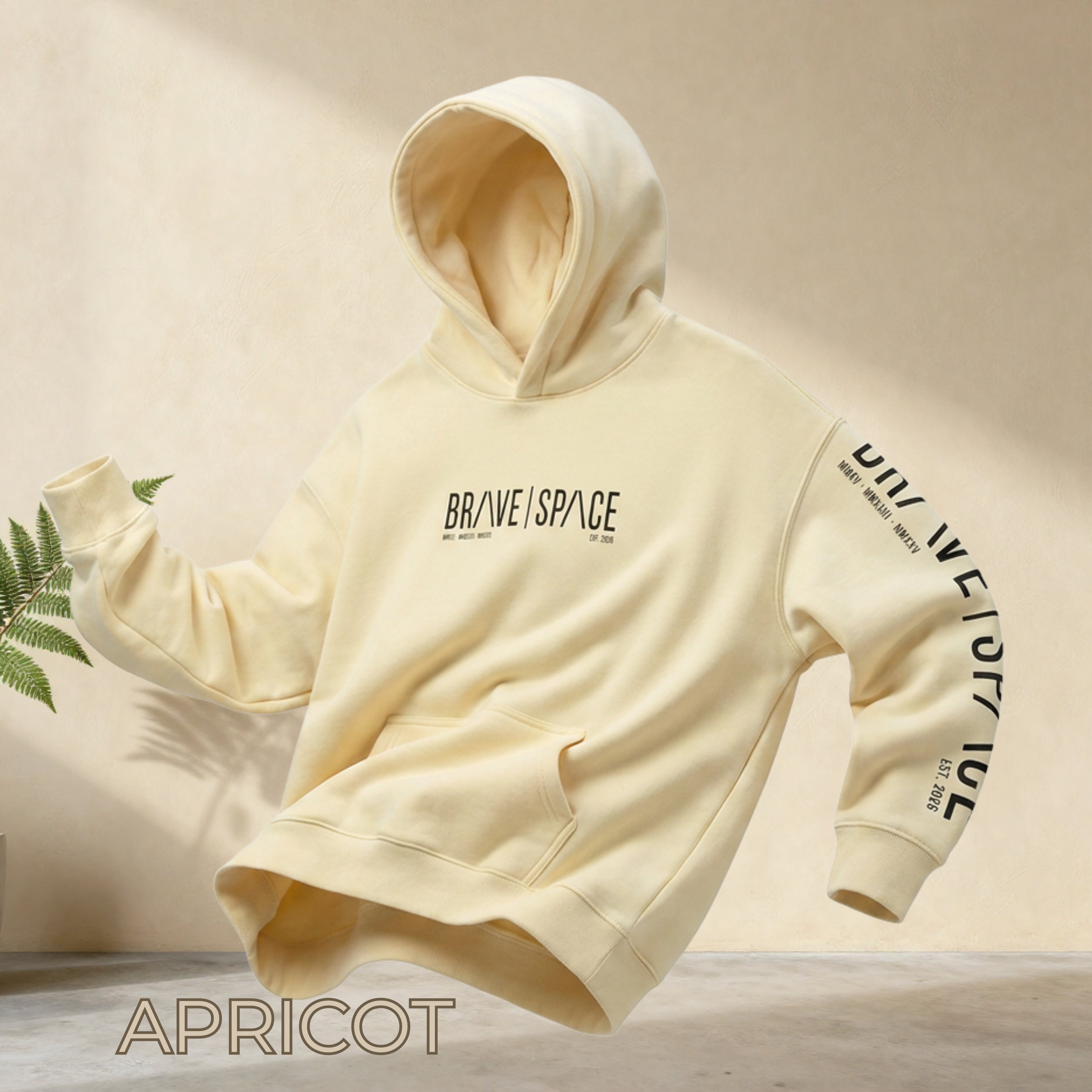 Heavyweight Oversized Hoodie | The Foundation  | Black.