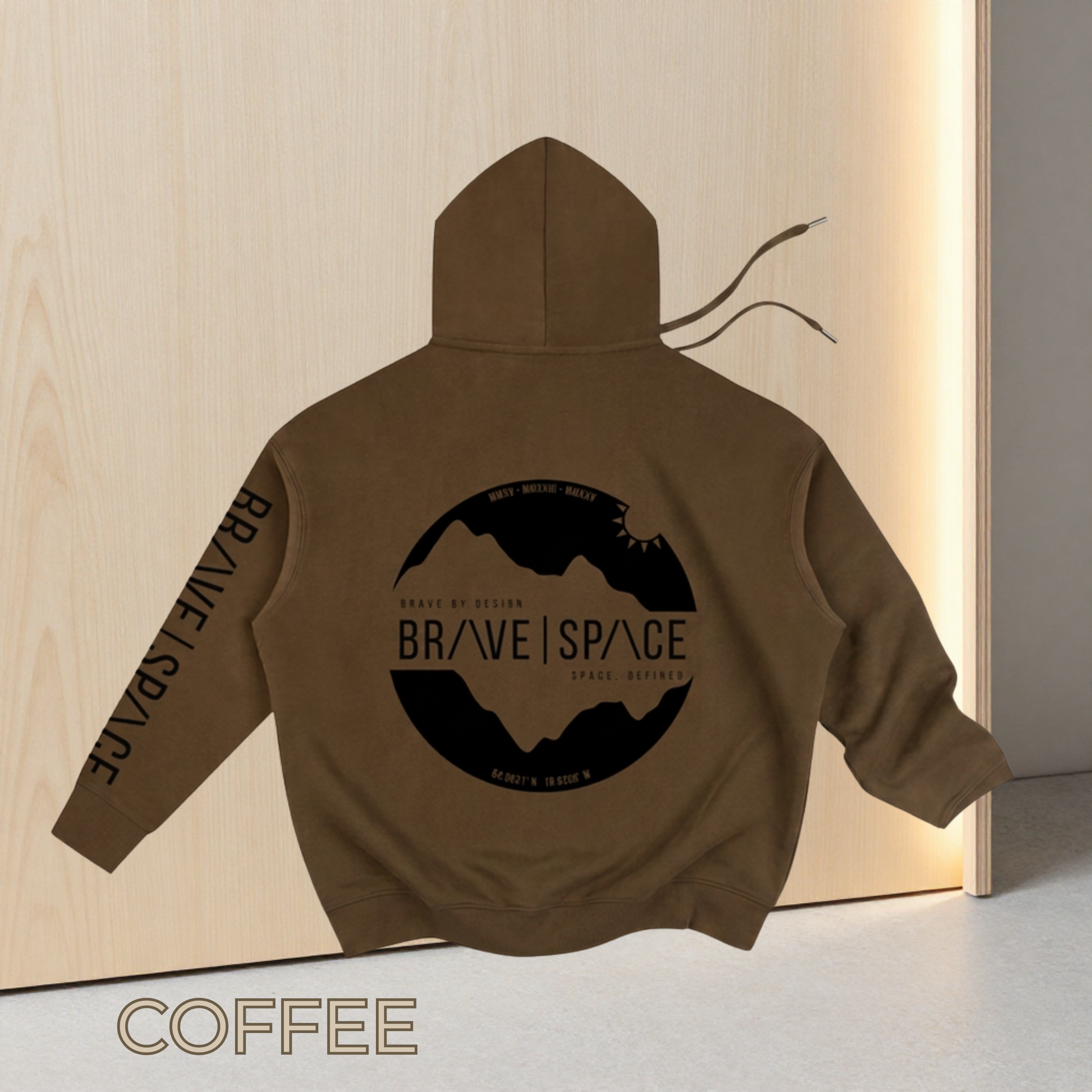 Heavyweight Oversized Hoodie | The Foundation  | Black.