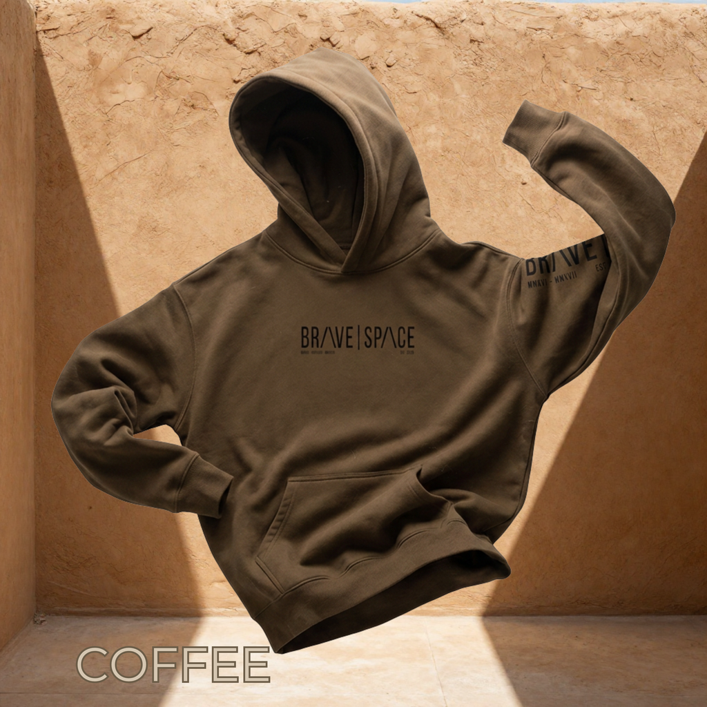 Heavyweight Oversized Hoodie | The Foundation  | Black.