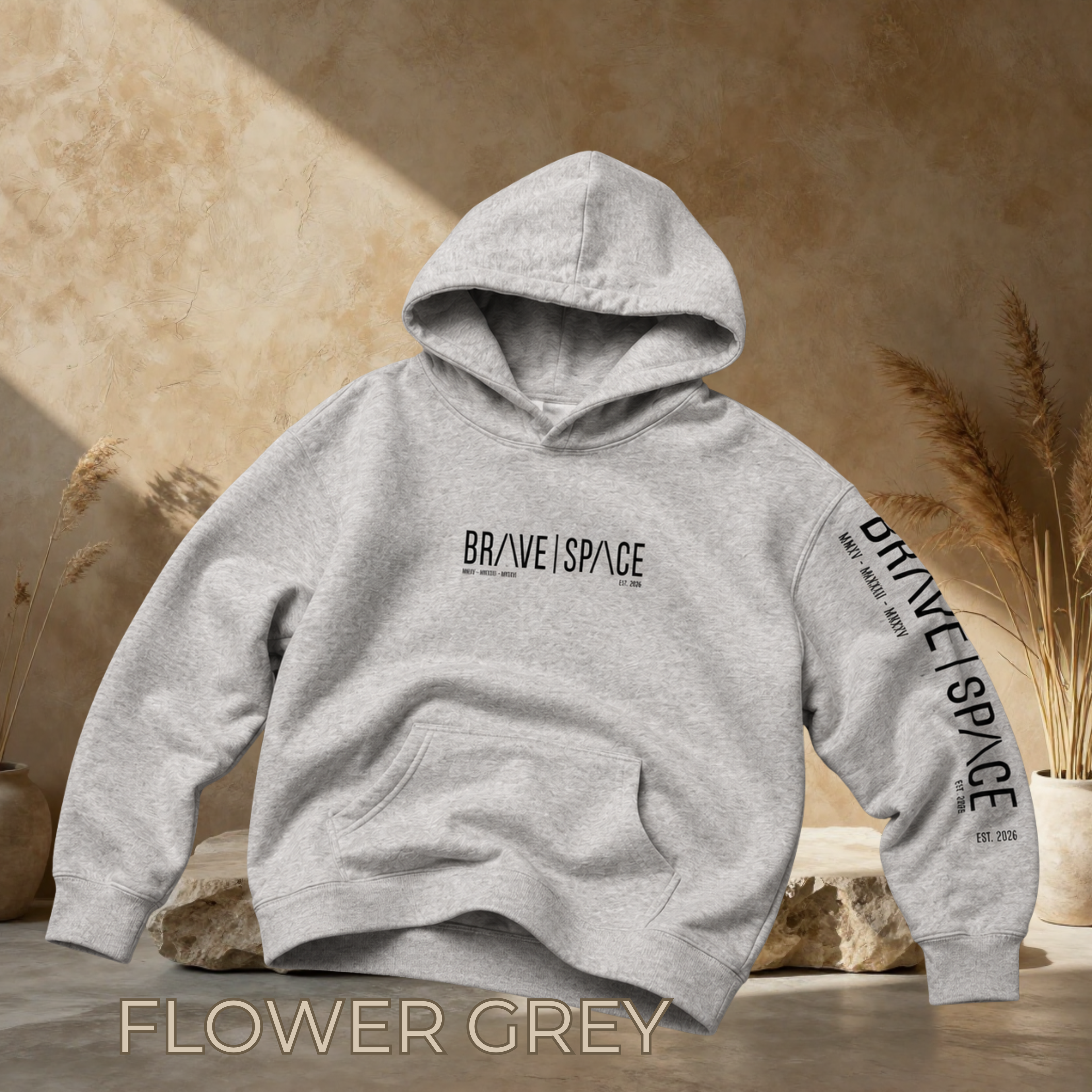 Heavyweight Oversized Hoodie | The Foundation  | Black.