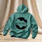 Heavyweight Oversized Hoodie | The Foundation  | Black.