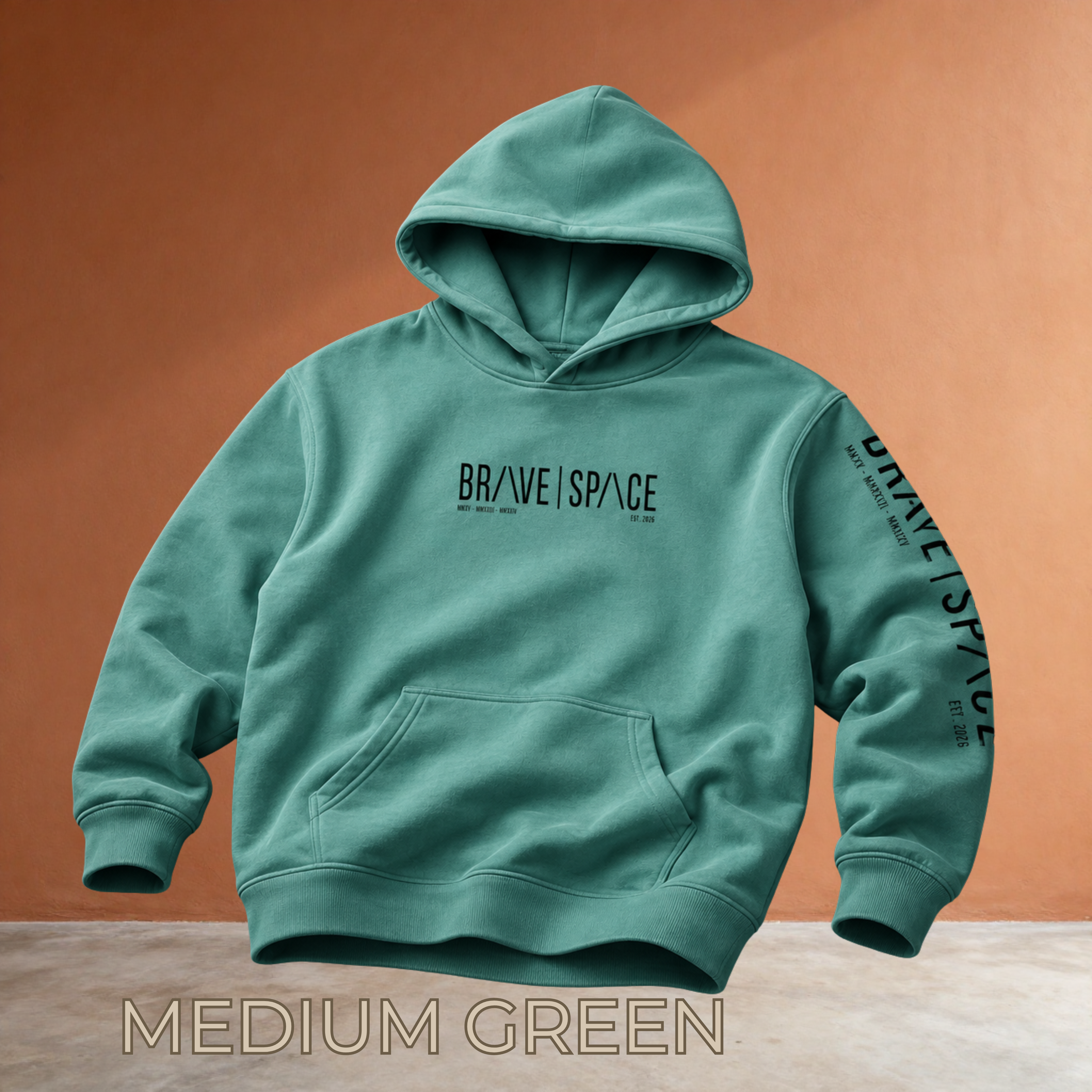 Heavyweight Oversized Hoodie | The Foundation  | Black.