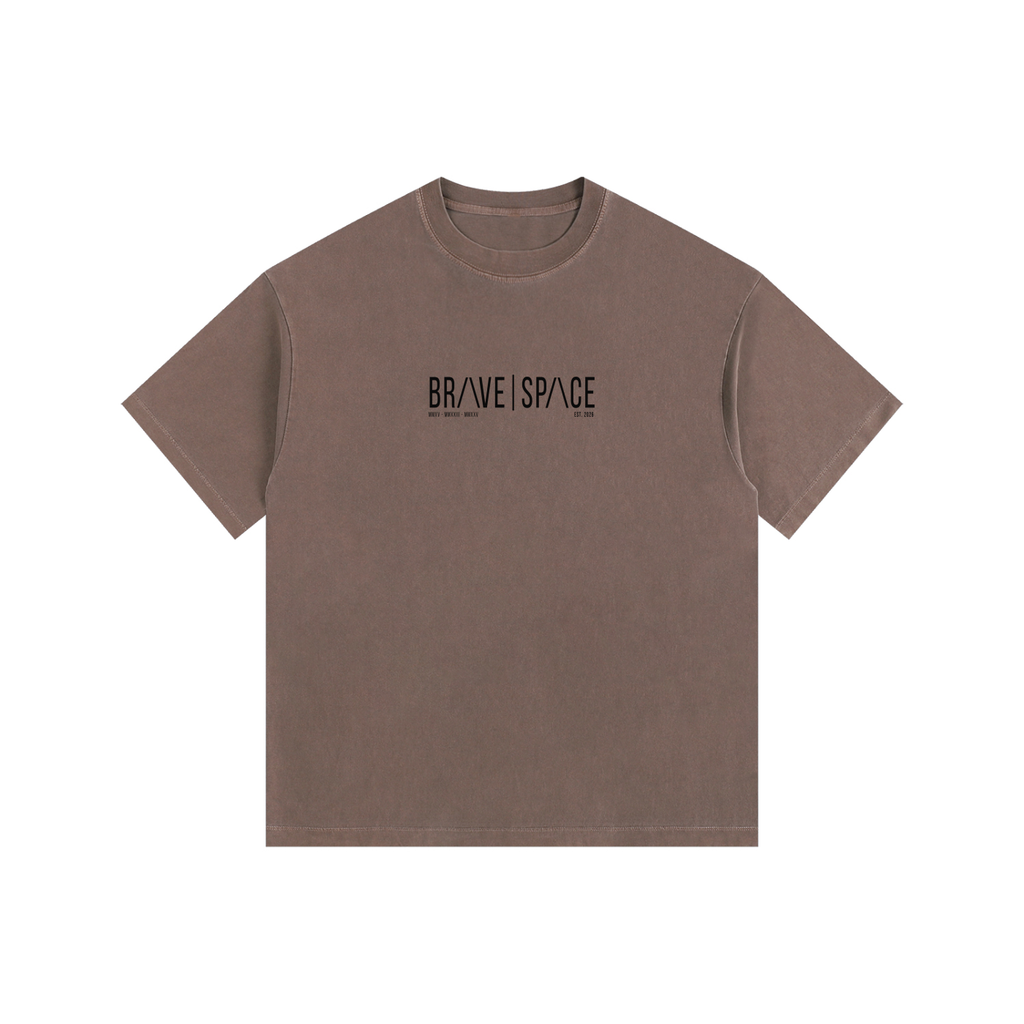 Heavyweight Oversized T-Shirt | The Foundation | Black.