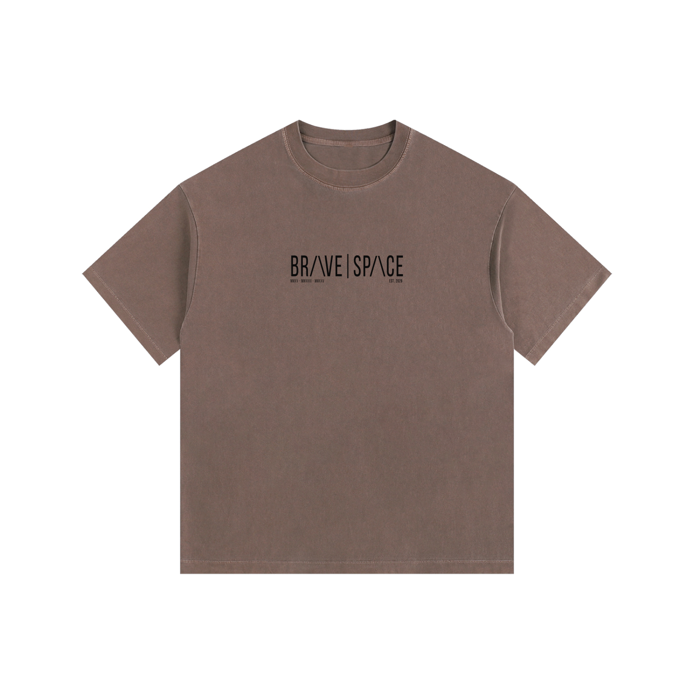 Heavyweight Oversized T-Shirt | The Foundation | Black.