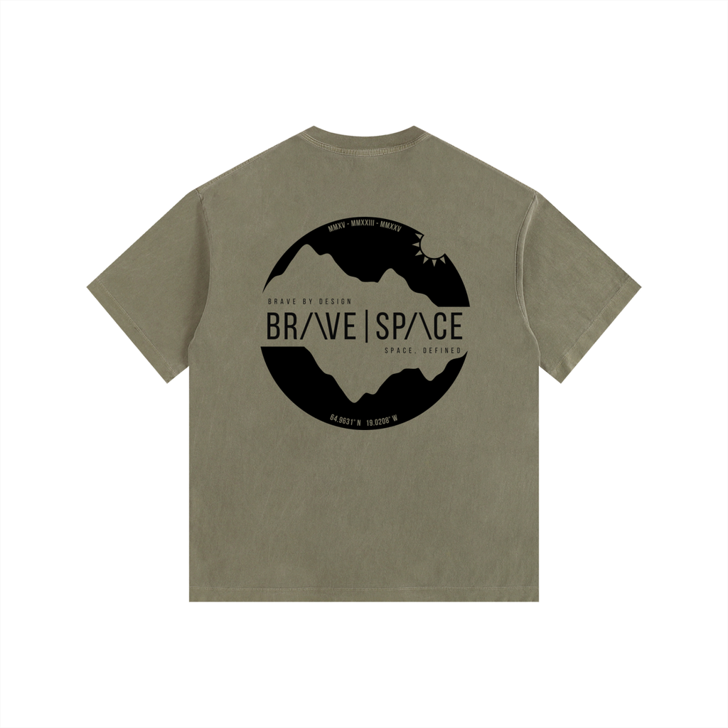 Heavyweight Oversized T-Shirt | The Foundation | Black.