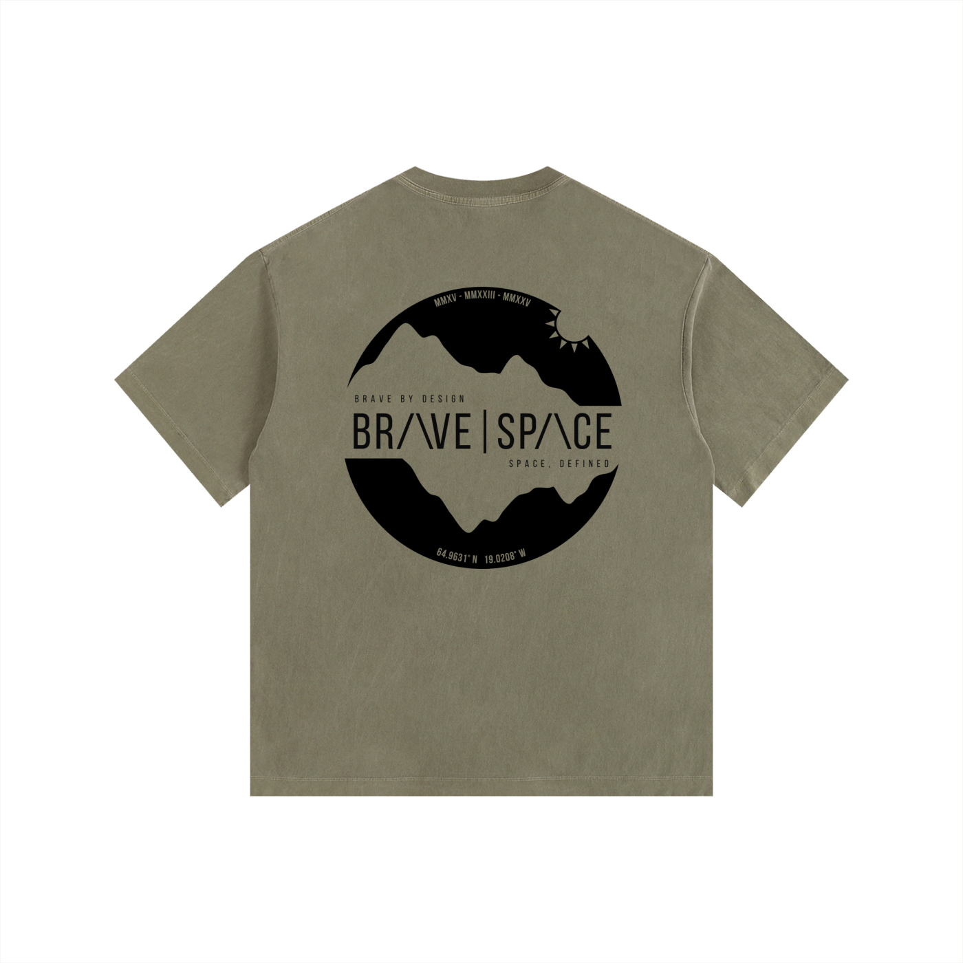 Heavyweight Oversized T-Shirt | The Foundation | Black.
