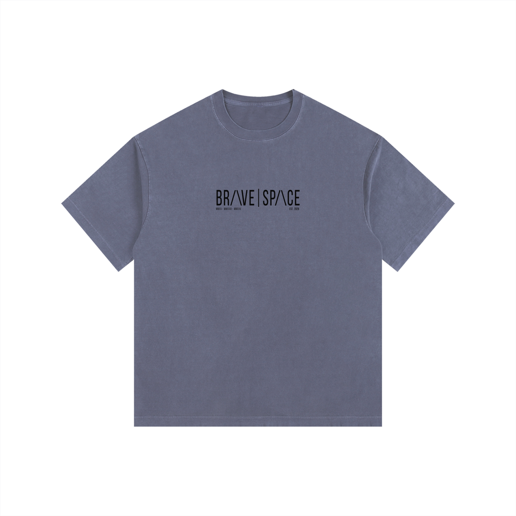 Heavyweight Oversized T-Shirt | The Foundation | Black.