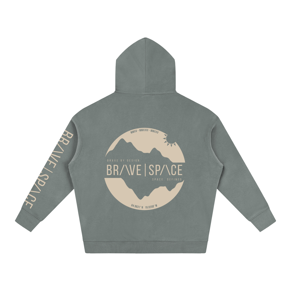 Heavyweight Oversized Hoodie | The Foundation  | Khaki.