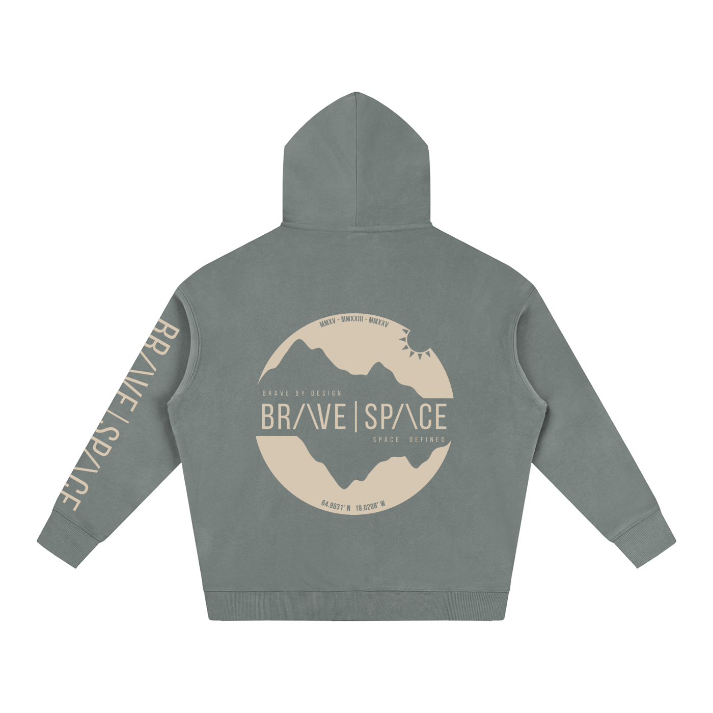 Heavyweight Oversized Hoodie | The Foundation  | Khaki.