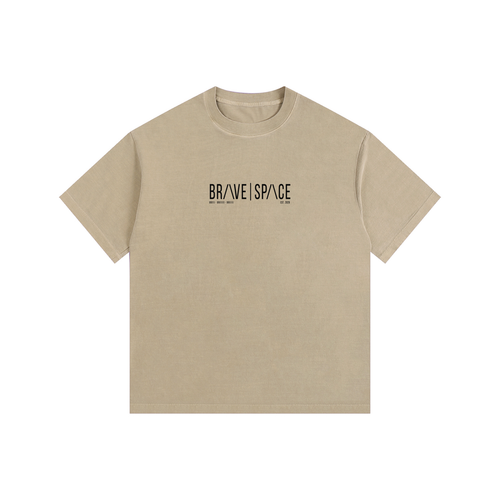 Heavyweight Oversized T-Shirt | The Foundation | Black.
