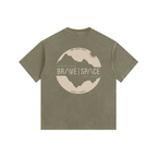 Heavyweight Oversized T-Shirt | The Foundation | Khaki.
